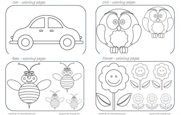 Counting coloring pages