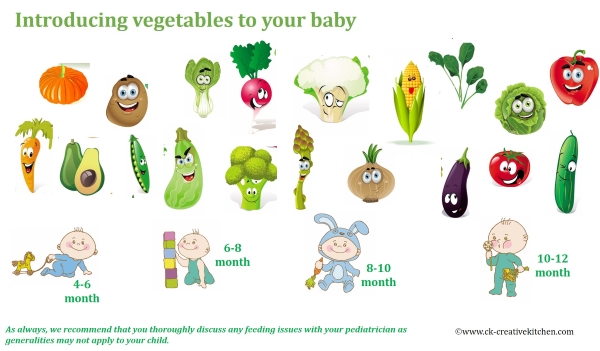 baby,food,introducing,infographic,vegetable