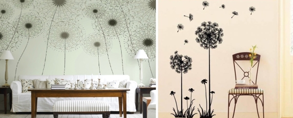 dandelion,decoration,wall,paper